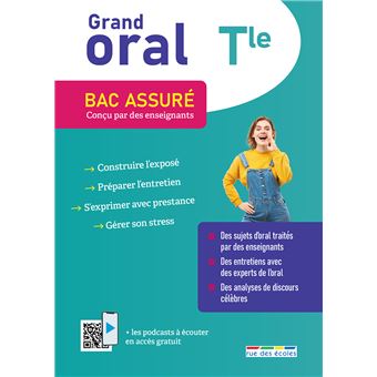 Bac assuré - Grand Oral Terminale