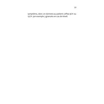 Le sommeil des médicaments homéopathiques