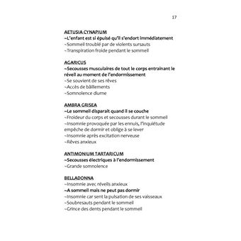 Le sommeil des médicaments homéopathiques