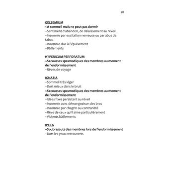 Le sommeil des médicaments homéopathiques