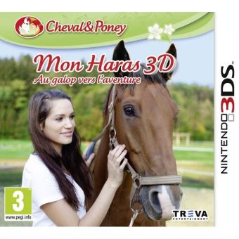 Mon Haras 3D Au galop vers l'aventure Nintendo 3DS - 1