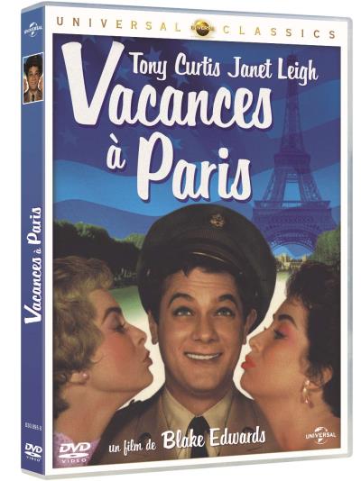 Vacances à Paris DVD