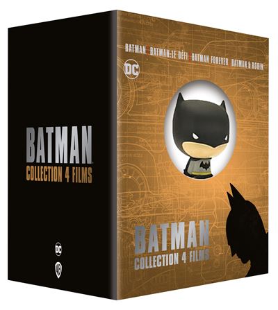 Coffret Batman 1 à 4 DVD
