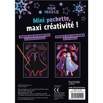 LA REINE DES NEIGES 2 - Mini pochette - Gratte-moi ! - Disney
