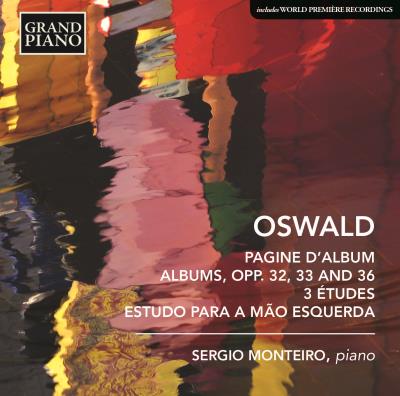 Pagine d'album Albums Opus 32, 33 et 36 3 études Estudo para a mão esquerda