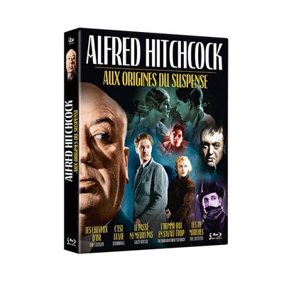 Coffret Alfred Hitchcock : Aux origines du suspense Blu-ray