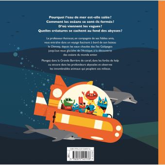 Professeur Astrocat au fond des océans