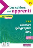 Les cahiers de l'apprenti Histoire Géographie EMC CAP et CFA (2024) - Pochette élève