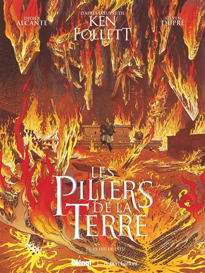 Les piliers de la terre,02:le feu de dieu - Steven Dupré - cartonné