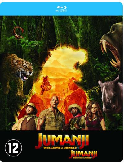 JUMANJI:WELCOME TO THE JUNGLE-BIL-BLURAY STEELBOOK