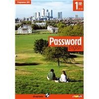 Password English 1re - Livre + CD mp3