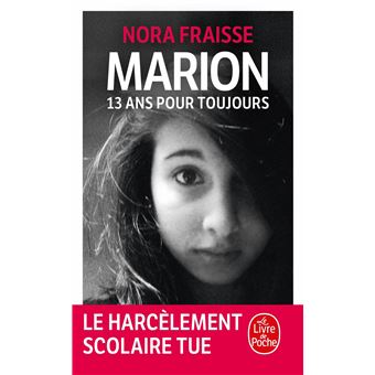 Couverture : Marion, 13 ans pour toujours