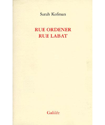 Rue ordener rue labat