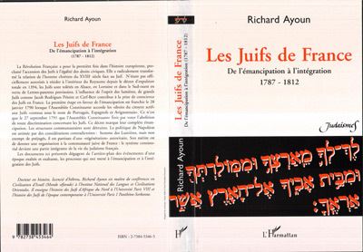 Les juifs de france - Richard Ayoun - (donnée non spécifiée)