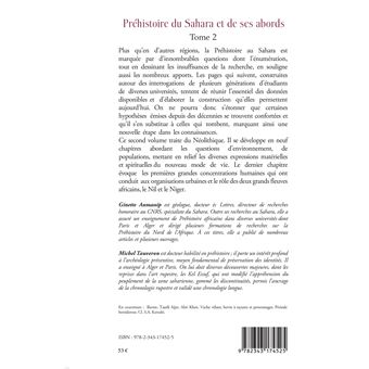 Préhistoire du Sahara et de ses abords