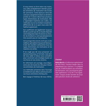 Le grand guide des entretiens de motivation POST BAC - Les secrets des membres de jurys