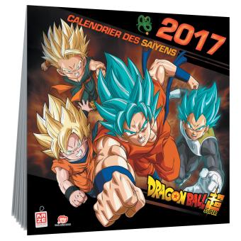 Dragon Ball Z - Calendrier dragon ball super 2017 - Collectif - broché