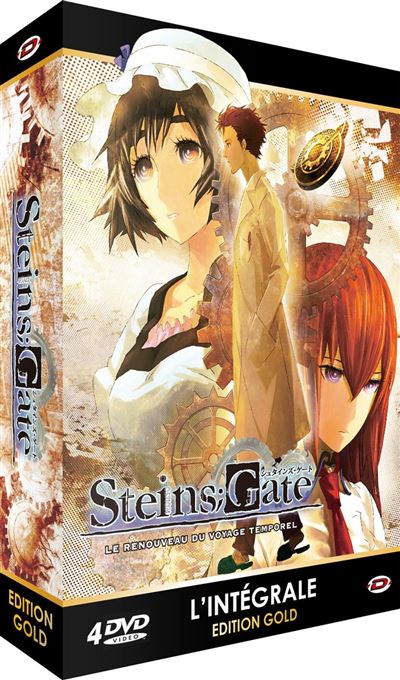 Coffret Steins Gate L'intégrale Edition Gold DVD