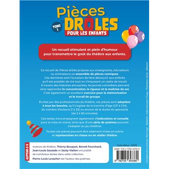 Pièces drôles pour les enfants - Tome 1