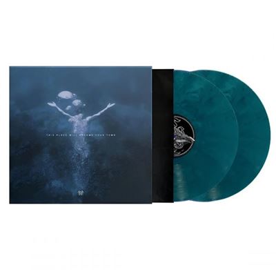 This Place Will Become Your Tomb Vinyle Bleu et Vert Marbré