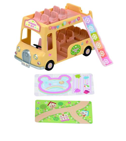 Bus crèche à deux étages Sylvanian Families