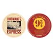 Set de 2 dessous de verre Harry Potter Quai 9 3 4