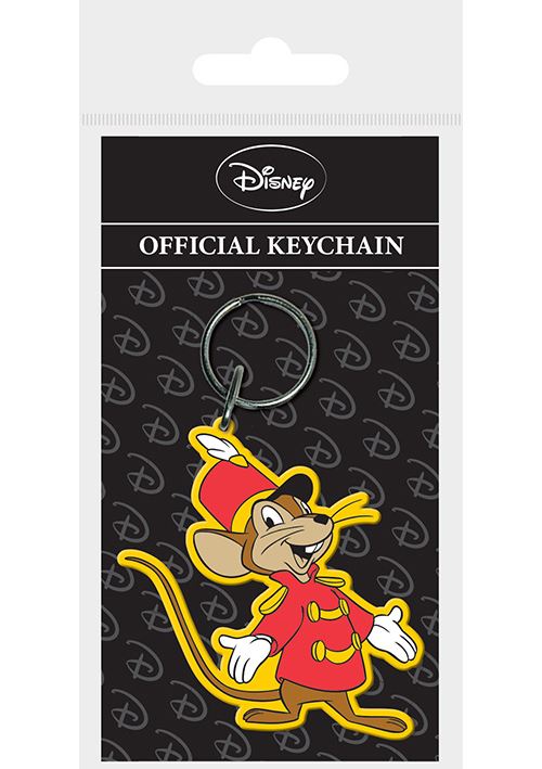 DISNEY-PORTE-CLES CAOUTCHOUC-DUMBO TIMOTHY Q MOUSE