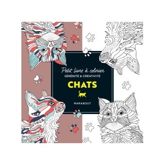 Coloriage Chat - Achat Livre