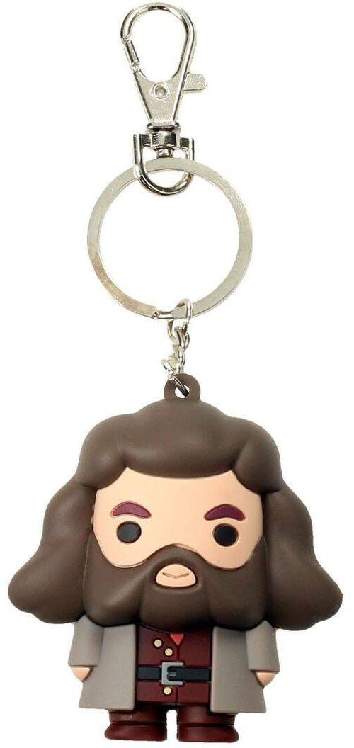 HARRY POTTER-RUBBER FIGURE KEYCHAIN-RUBEUS HAGRID