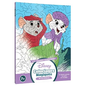 DISNEY - Coloriages Magiques Mystères - Les Grands classiques