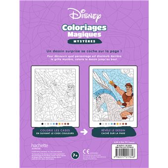 DISNEY - Coloriages Magiques Mystères - Les Grands classiques