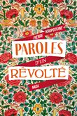 Paroles d'un révolté