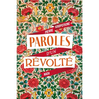 Paroles d'un révolté