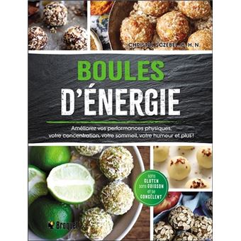 Boules d'énergie - Sans cuisson, sans gluten et se congèlent