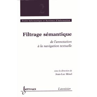 Filtrage semantique de l'annotation a la navigation textuell - 1