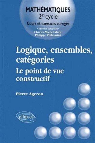 Logique, ensemble, catégories le point de vue constructif