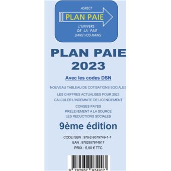 Plan Paie 2023
