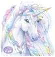 Licorne Style - Ma pochette créative - Licorne arc-en-ciel