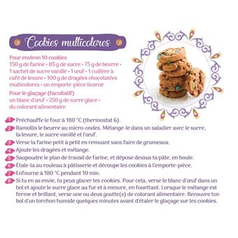 Licorne Style - Ma pochette créative - Licorne arc-en-ciel