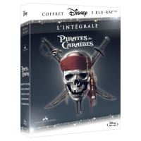 Coffret Pirates des Caraïbes L'Intégrale 1 à 5 Blu-ray