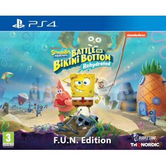 SpongeBob SquarePants Battle for Bikini Bottom Rehydrated F.U.N. Edition PS4