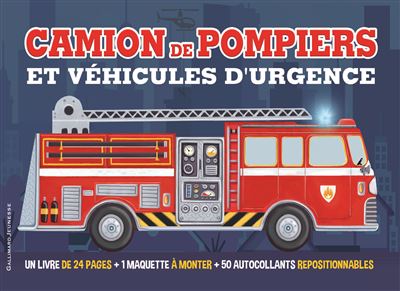 Camion de pompiers et véhicules d'urgence