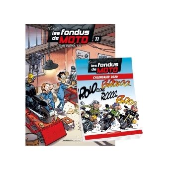 Les Fondus de moto - tome 11 + Calendrier 2020 offert