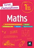Carnet d'automatismes - MATHS - 1re Bac Pro - Éd. 2022 - Livre élève