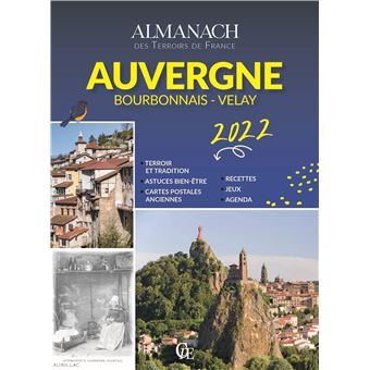 Almanach Auvergne 2022