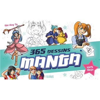 365 dessins manga - 100% Shojo