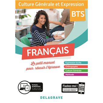 Français - Culture Générale et Expression BTS (2019) - Pochette élève