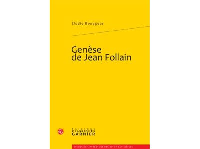 Genèse de jean follain