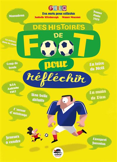 Des histoires de foot pour réfléchir (ne) - Isabelle Wlodarczyk - broché