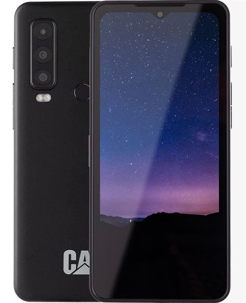 CAT S75 - 5G smartphone - double SIM - RAM 6 Go / Mémoire interne 128 Go - microSD slot (120 Hz) - 3 x caméras arrière 50 MP, 8 MP, 2 MP - front camera 8 MP
